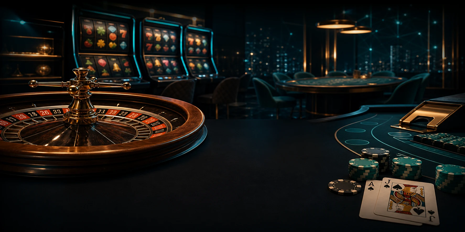 Cassino online premium com roleta, slots, blackjack e mesas ao vivo